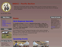Tablet Screenshot of pacific.bsdcc.org